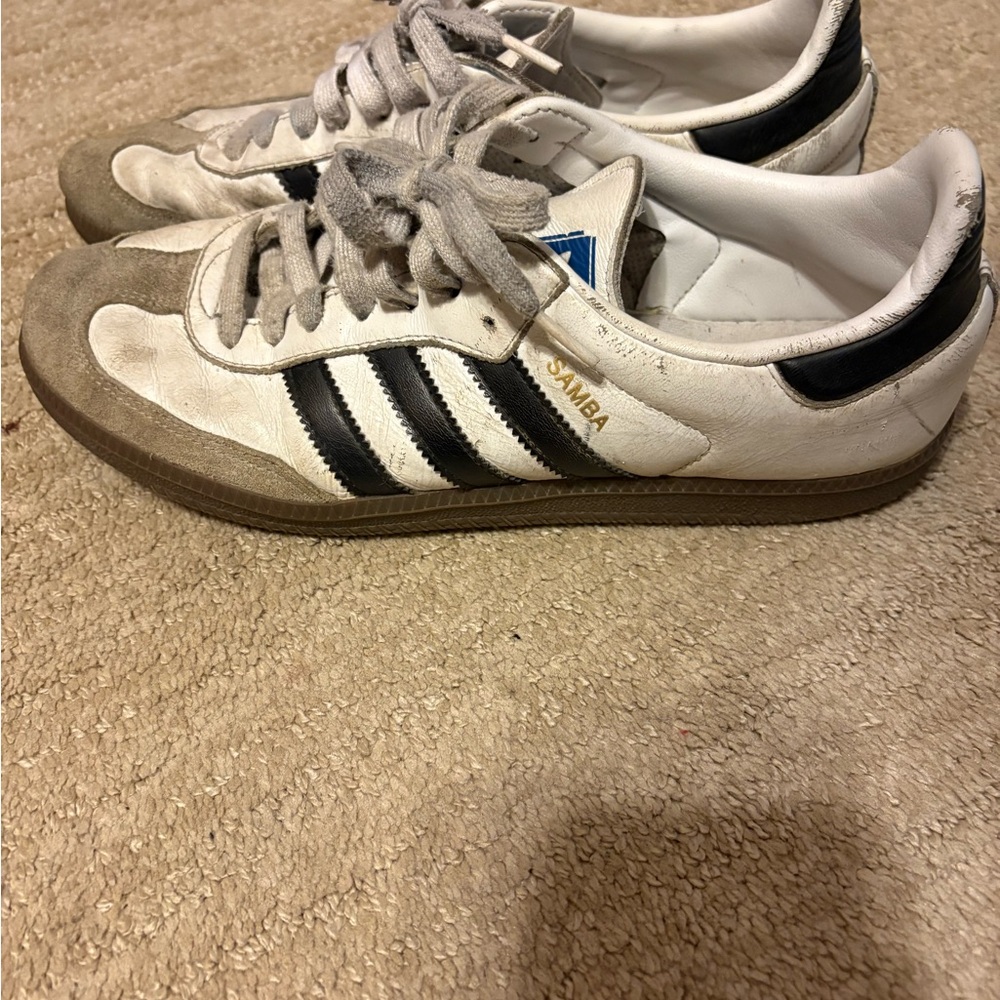 Adidas White and Black Sneakers